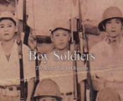 Boy Soldiers: The Secret War in Okinawa (2018)n(with English Subtitles)nA documentary by Chie Mikami and Hanayo OyannThe greatest taboo of the Battle of Okinawa, kept secret long after World War II ended, for over 70 years.nGuerrilla units composed of boy soldiers, malaria epidemics, spy massacres…nUntil now, not even the Japanese people knew the full scope of the secret plans that were enacted by the Japanese army’s enigmatic “Nakano school”.nnOfficial Website (written in Japanese) : ht