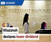 The sovereign wealth fund records RM1.6bil profit for the 2022 financial year compared with RM670mil previously.&#60;br/&#62;&#60;br/&#62;Read More: https://www.freemalaysiatoday.com/category/business/2023/03/21/khazanah-declares-lower-dividend-despite-higher-profit/&#60;br/&#62;&#60;br/&#62;&#60;br/&#62;Free Malaysia Today is an independent, bi-lingual news portal with a focus on Malaysian current affairs.&#60;br/&#62;&#60;br/&#62;Subscribe to our channel - http://bit.ly/2Qo08ry&#60;br/&#62;------------------------------------------------------------------------------------------------------------------------------------------------------&#60;br/&#62;Check us out at https://www.freemalaysiatoday.com&#60;br/&#62;Follow FMT on Facebook: http://bit.ly/2Rn6xEV&#60;br/&#62;Follow FMT on Dailymotion: https://bit.ly/2WGITHM&#60;br/&#62;Follow FMT on Twitter: http://bit.ly/2OCwH8a &#60;br/&#62;Follow FMT on Instagram: https://bit.ly/2OKJbc6&#60;br/&#62;Follow FMT on TikTok : https://bit.ly/3cpbWKK&#60;br/&#62;Follow FMT Telegram - https://bit.ly/2VUfOrv&#60;br/&#62;Follow FMT LinkedIn - https://bit.ly/3B1e8lN&#60;br/&#62;Follow FMT Lifestyle on Instagram: https://bit.ly/39dBDbe&#60;br/&#62;------------------------------------------------------------------------------------------------------------------------------------------------------&#60;br/&#62;Download FMT News App:&#60;br/&#62;Google Play – http://bit.ly/2YSuV46&#60;br/&#62;App Store – https://apple.co/2HNH7gZ&#60;br/&#62;Huawei AppGallery - https://bit.ly/2D2OpNP&#60;br/&#62;&#60;br/&#62;#FMTNews #KhazanahNasional #Dividend #AmirulFeisalWanZahir