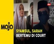 Syamsul, Puteri Sarah tiba di Mahkamah Syariah sebutan kes cerai&#60;br/&#62;&#60;br/&#62;BERITA SEMASA 7 MAC 2023&#60;br/&#62;&#60;br/&#62;Pengarah filem &#39;Mat Kilau&#39;, Syamsul Yusof dan isterinya, Puteri Sarah tiba di Kompleks Mahkamah Syariah di Kuala Lumpur berasingan, masing-masing jam 9 dan 9.38 pagi Selasa, bagi prosiding sebutan kes permohonan cerai yang difailkan isterinya, Puteri Sarah, lapor wartawan Sinar Harian, Noor Azlida Alimin.&#60;br/&#62;&#60;br/&#62;Artikel: https://bit.ly/3F1AyV6&#60;br/&#62;&#60;br/&#62;Muzik: Elevate dari www.bensound.com&#60;br/&#62;&#60;br/&#62;#BeritaSemasa #SinarHarian